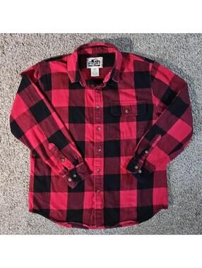 Old Mill Mens M Flannel Button Up